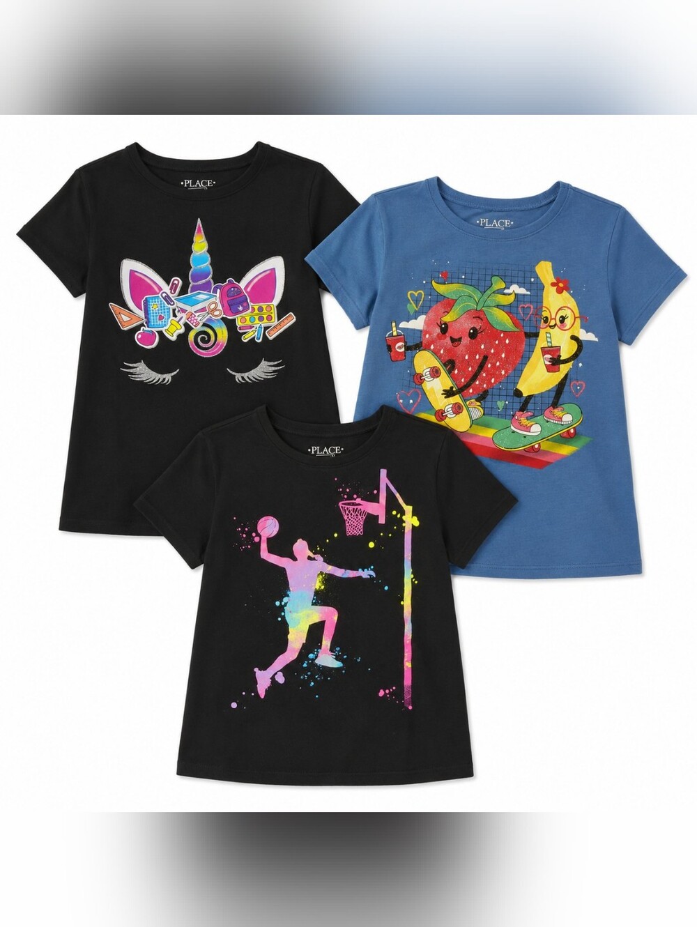 Girls Tee 3 Pack Bundle
